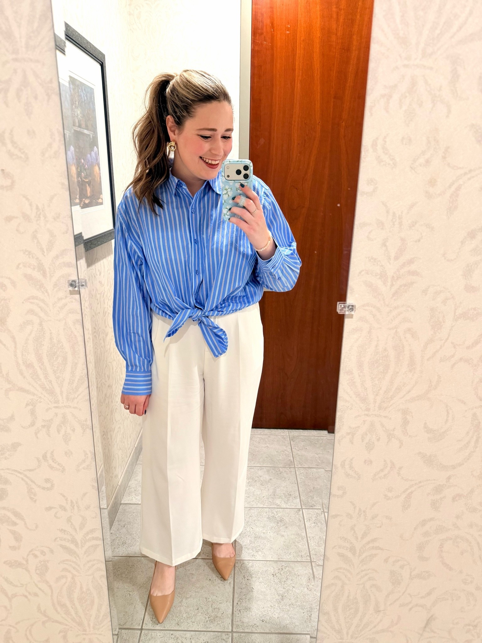 Business Work Outfit for client visits! Top runs big, wearing size M.

#LTKootd #LTKWorkwear