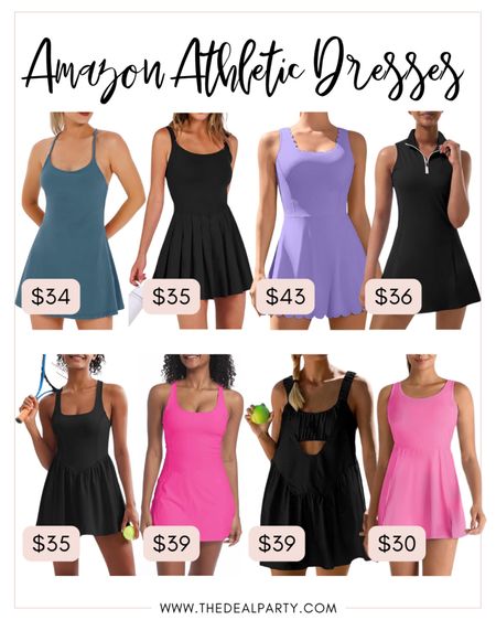 Amazon Athletic Dresses | Amazon Fashion | Amazon Fashion | Fitness | Tennis Dress

#LTKfindsunder50 #LTKstyletip #LTKfindsunder100