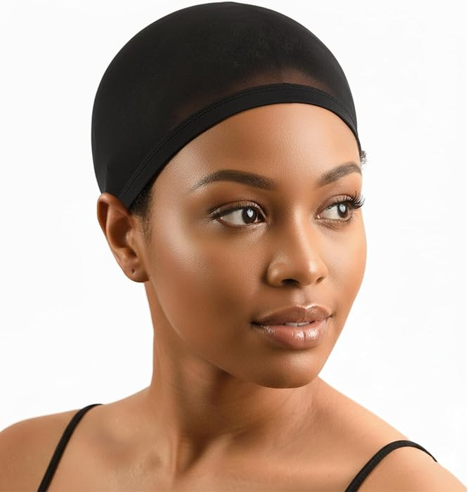 DONNA Wig Caps for Women, 2PCS Black Stocking Wig Cap \u2013 Lightweight & Breathable Nylon Liner... | Amazon (US)