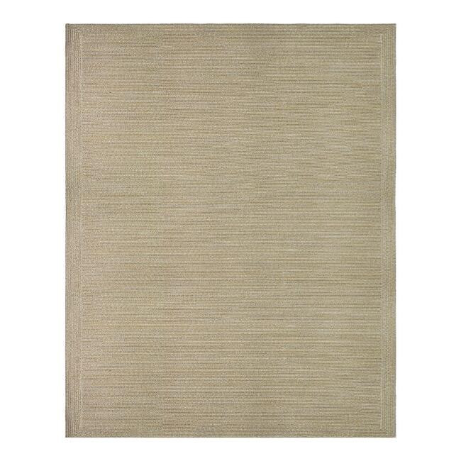 Natural Handwoven Indoor Outdoor Rug | World Market