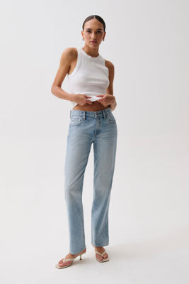 Issa Mid Rise Relaxed Straight - Road Trip | Pistola Denim