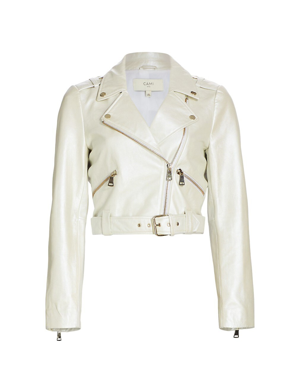 Kali Lamb Leather Moto Jacket | Saks Fifth Avenue