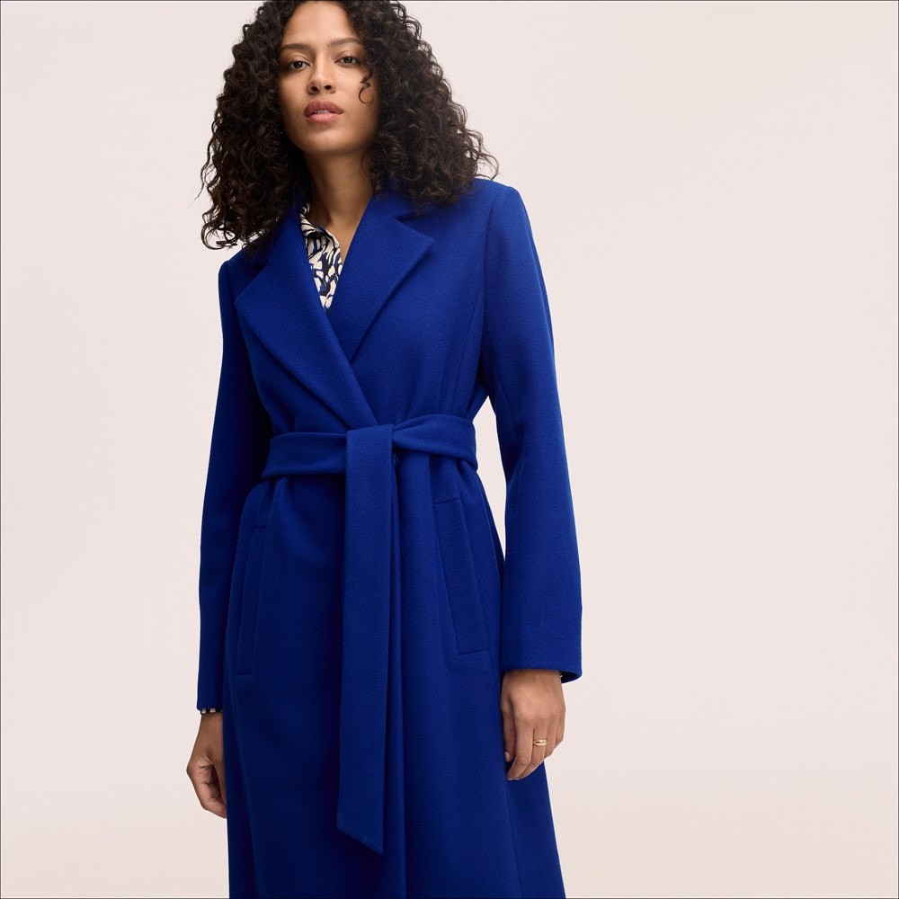 Belted Wrap Coat | Sam Edelman