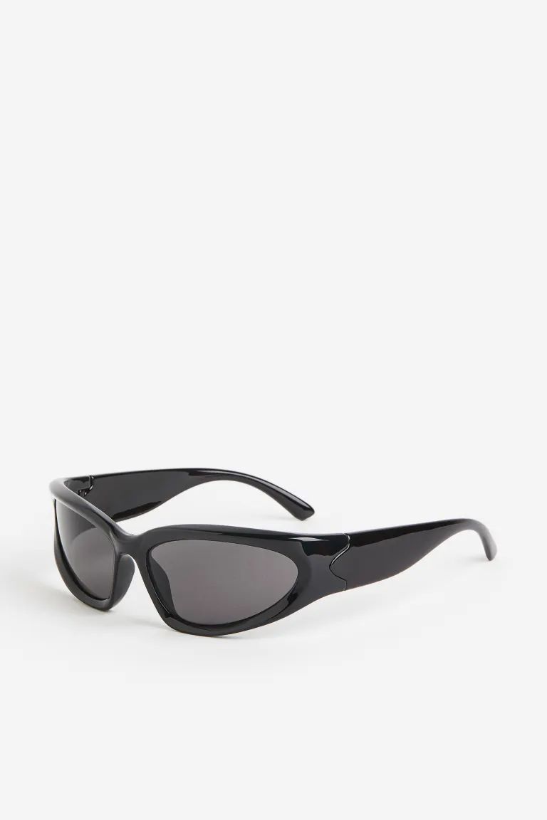 Sportive Sonnenbrille - Schwarz - Ladies | H&M DE | H&M (DE, AT, CH, NL, FI)