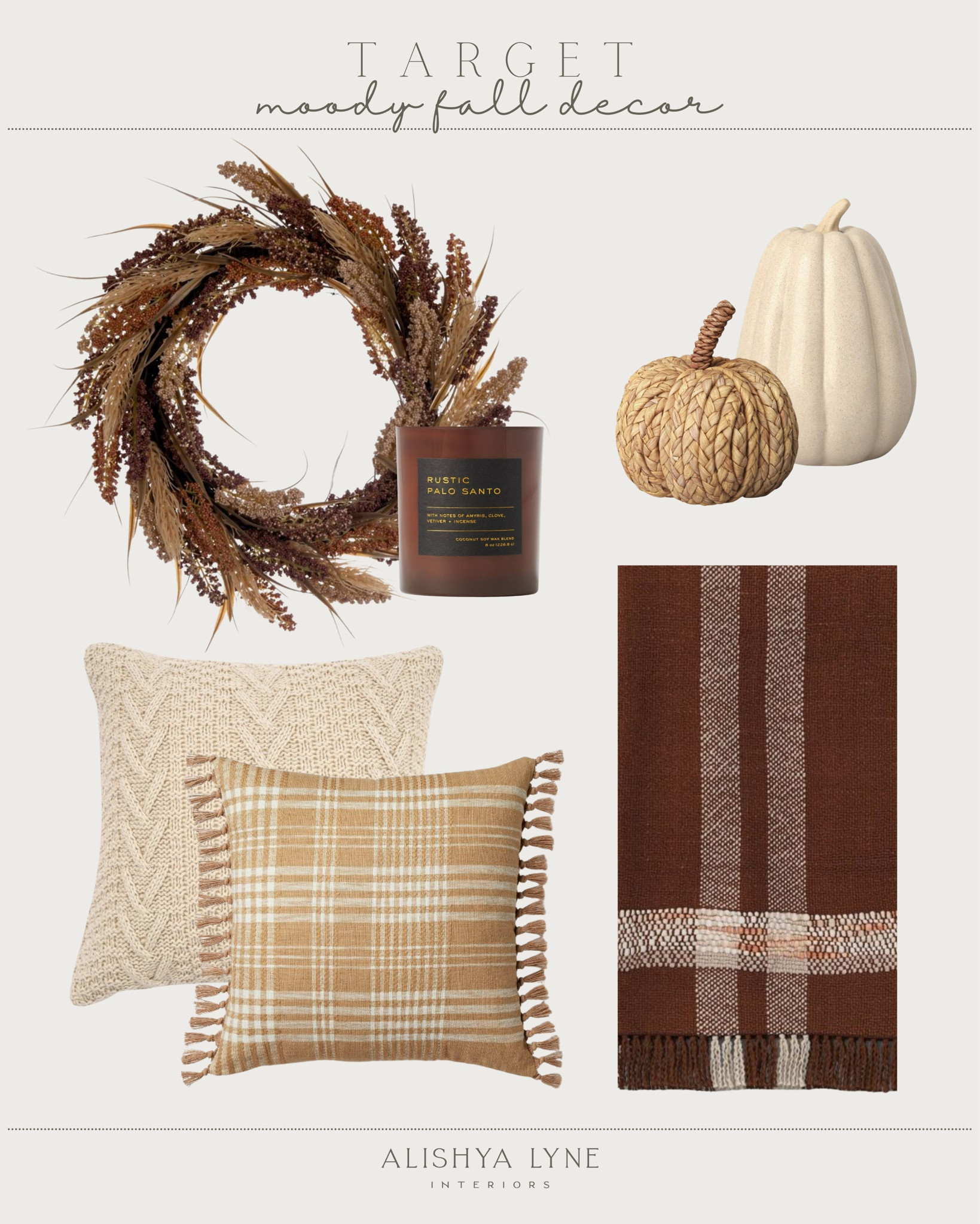 Target: Moody Fall Decor 

#LTKSeasonal #LTKhome #LTKunder100