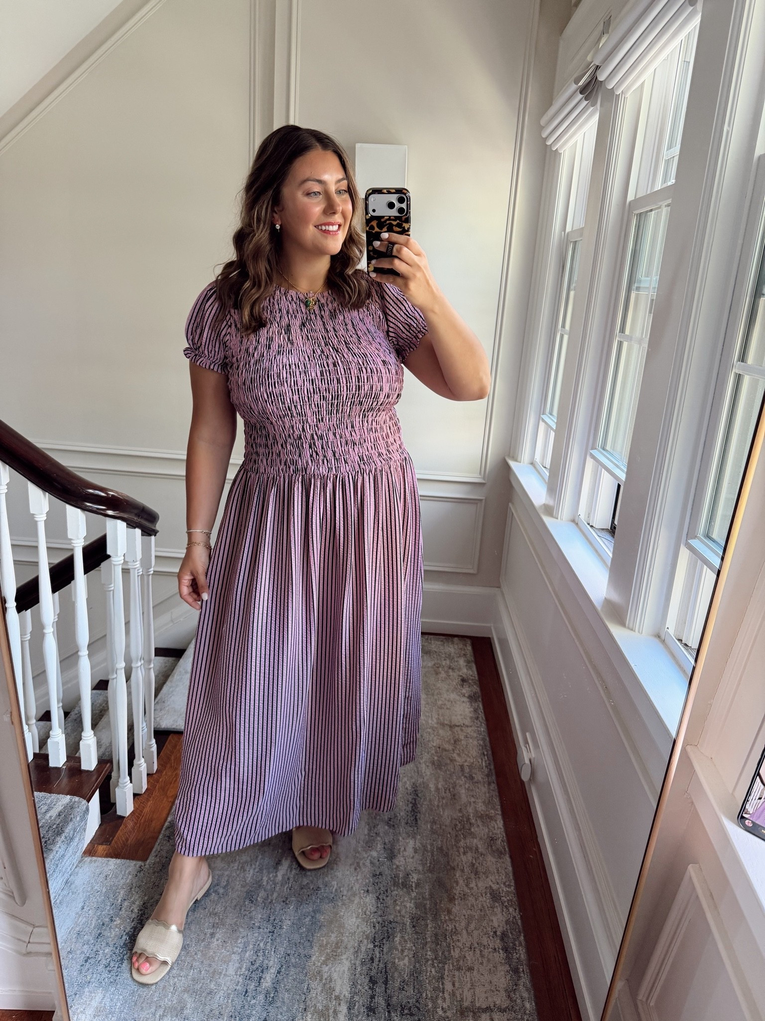 Wearing size XL in dress - use CARALYN20 at Anthropologie through 6/28

#LTKootd #LTKSaleAlert #LTKMidsize