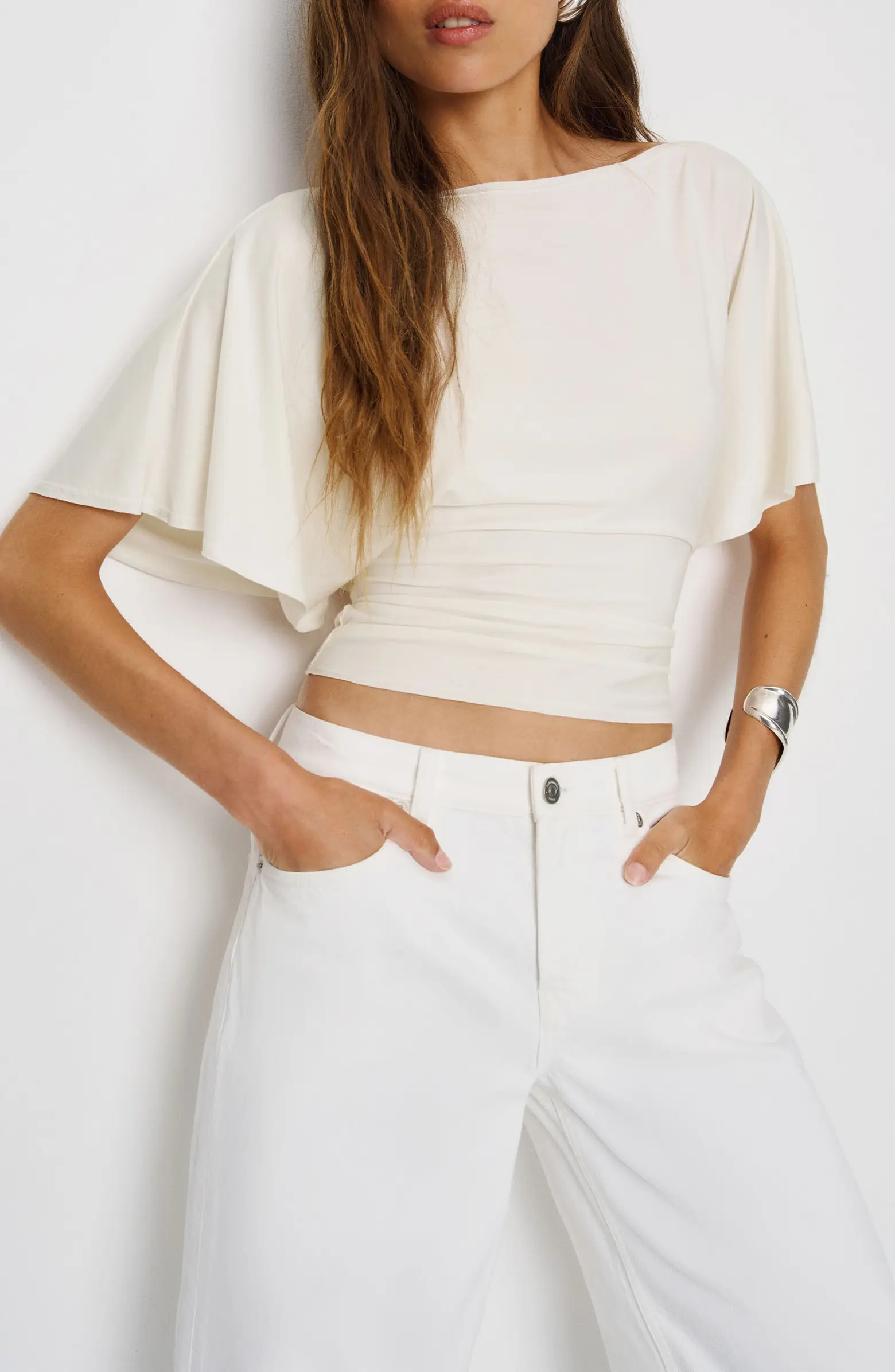 Reformation Avery Boatneck Knit Top | Nordstrom | Nordstrom