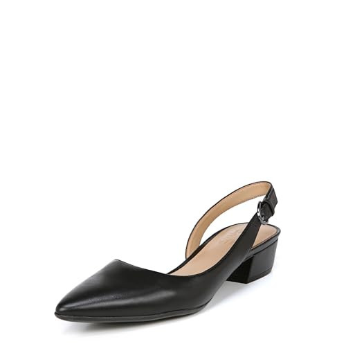 Naturalizer Women's Banks Slingback Pump, Black Leather, 11 Narrow | Amazon (US)