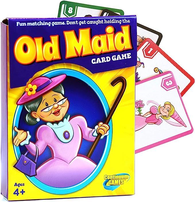Continuum Games Old Maid Classic Card Game - Children Ages 4 & Up | Amazon (US)
