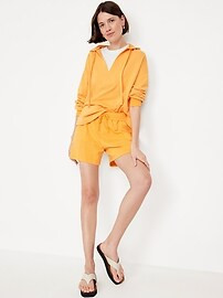 Extra High-Waisted SoComfy Sweat Shorts -- 5-inch inseam | Old Navy (US)