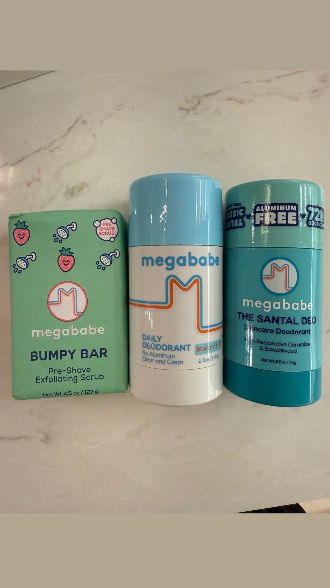 Really nice natural deodorant, and a pre shave exfoliating bar  

#LTKBeauty #LTKGiftGuide #LTKSeasonal