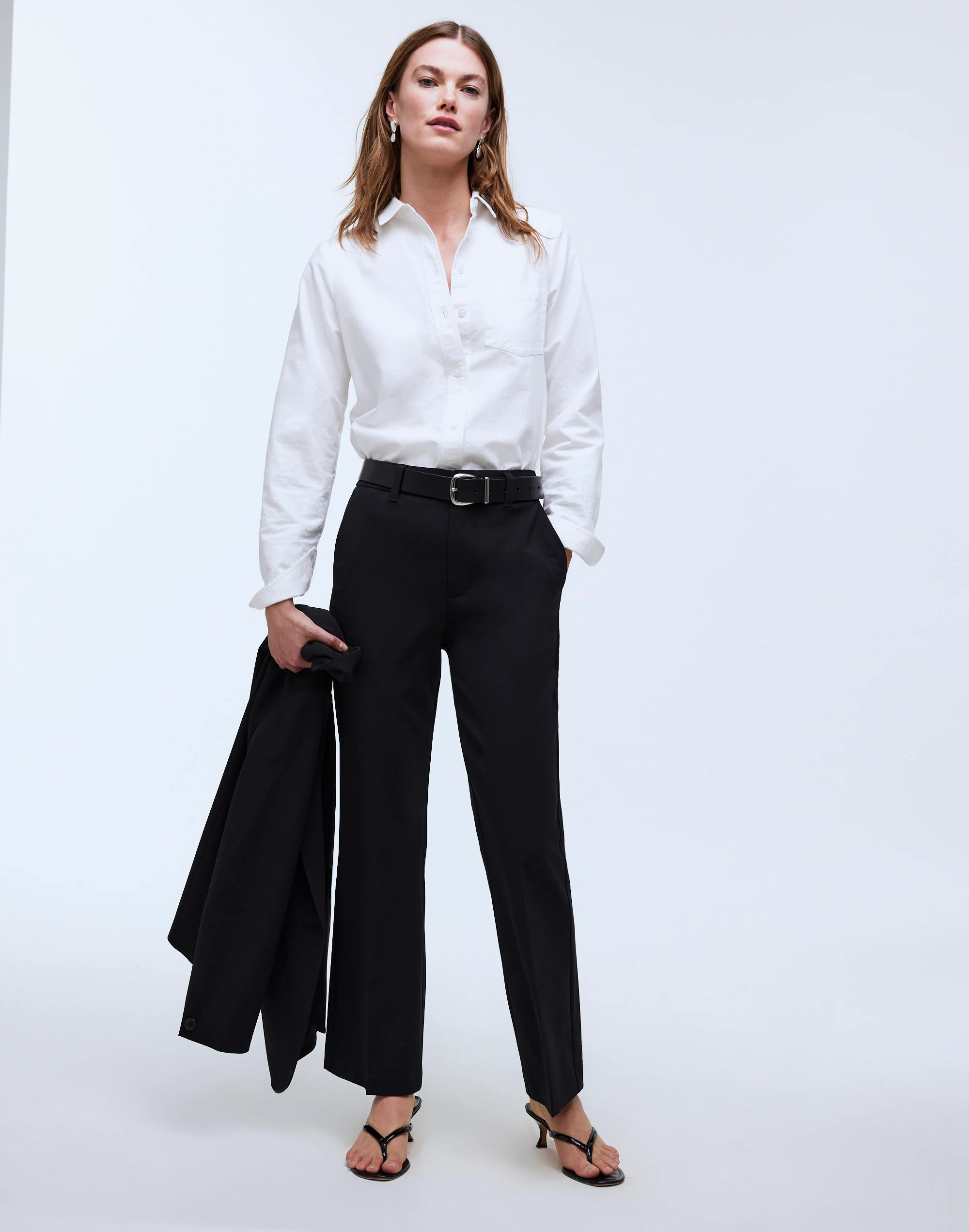Petite Flare Ankle Pants | Madewell