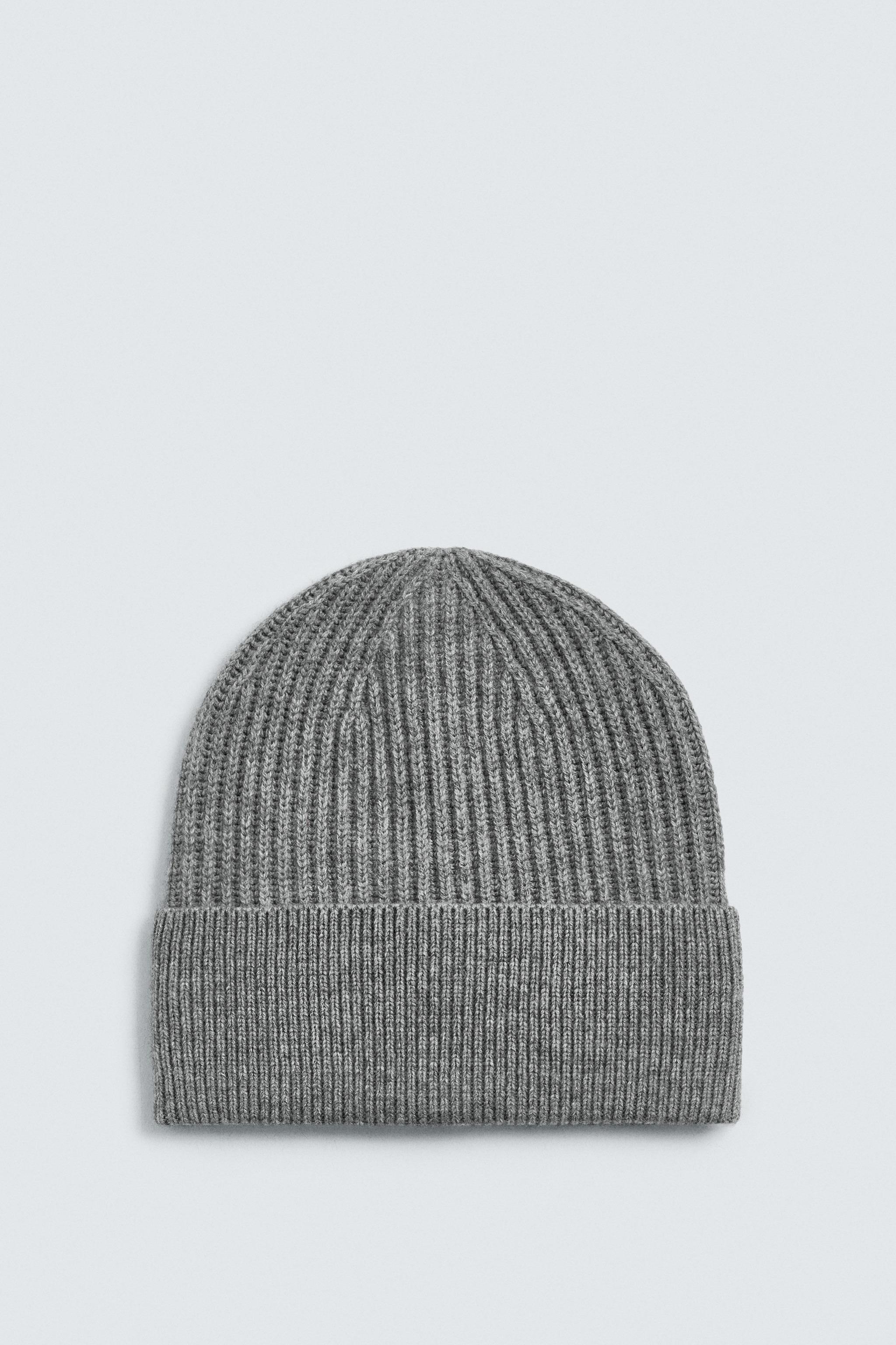 WOOL BLEND KNIT HAT | Zara Canada