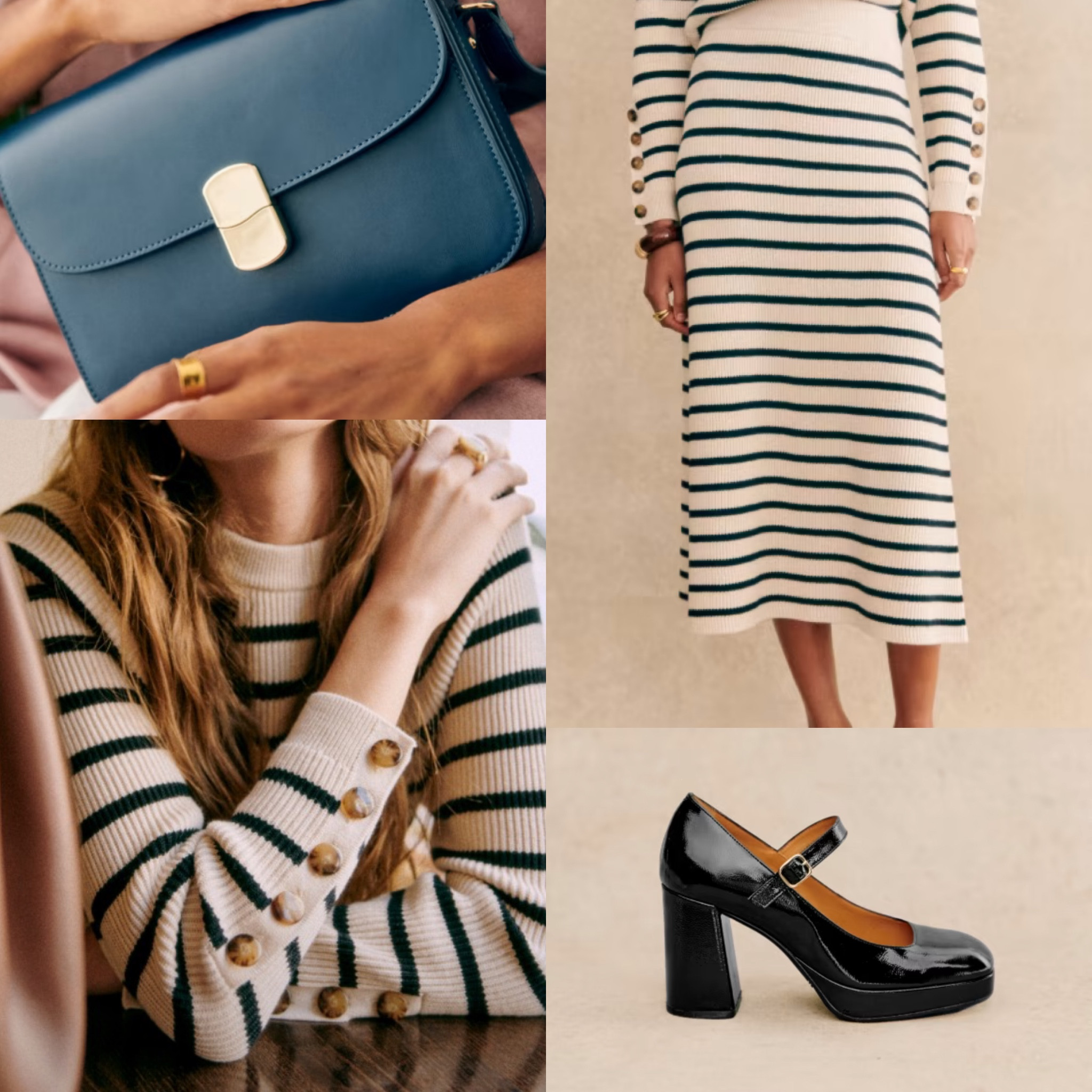 Sweater, stripes, striped, midi skirt, blue handbag, black heels, date night, ootd, work outfit, fall, sweater and skirt set

#LTKshoecrush #LTKSeasonal #LTKBacktoSchool