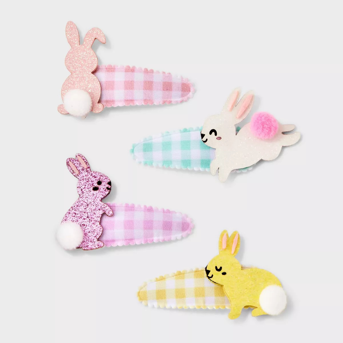 Girls' 4pk Easter Bunny Hair Clips - Cat & Jack™ | Target