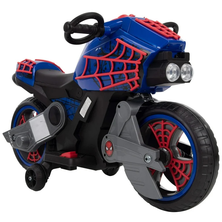 Marvel Spider-Man 6V Battery Powered Motorcycle Ride-on Toy for Boys, by Huffy | Walmart (US)