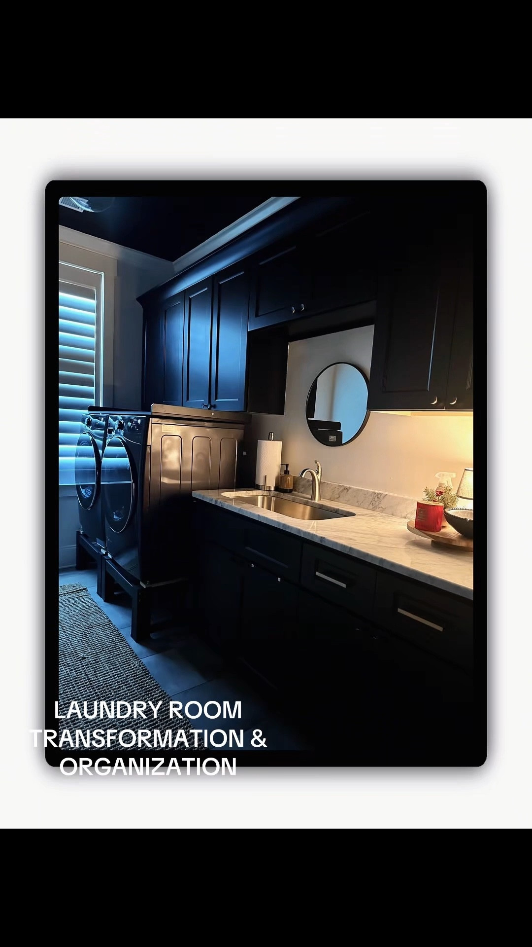 All the organization pieces from my under $500 laundry room transformation are linked here.

I used simple bins, baskets, and storage to turn this space from cluttered and chaotic into clean, functional, and calming — because the laundry room is one of the most used rooms in my home.

Everything in this post is linked in my LTK to make recreating the system easy.

#LTKhome #LTKfinds #AmazonHome #HomeOrganization #LaundryRoomOrganization #LTKunder50