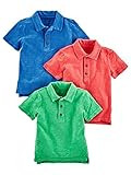 Simple Joys by Carter's Toddler Boys' Short-Sleeve Polo, Pack of 3 | Amazon (US)