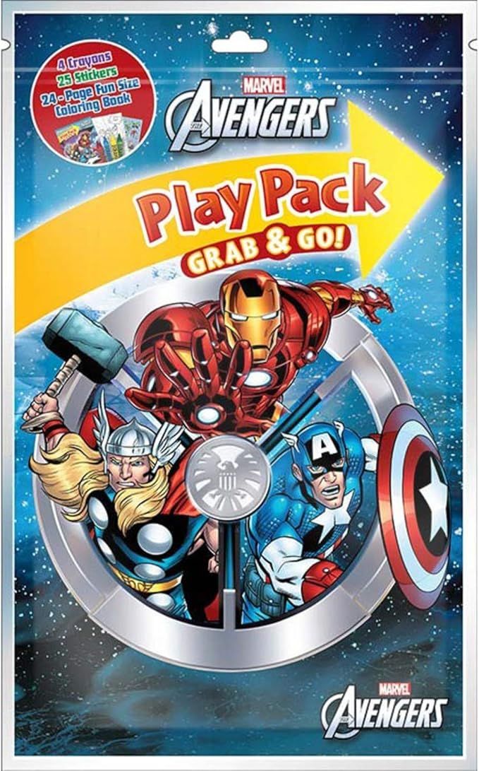 Avengers Assemble Grab & Go Play Pack Party Favors | Amazon (US)