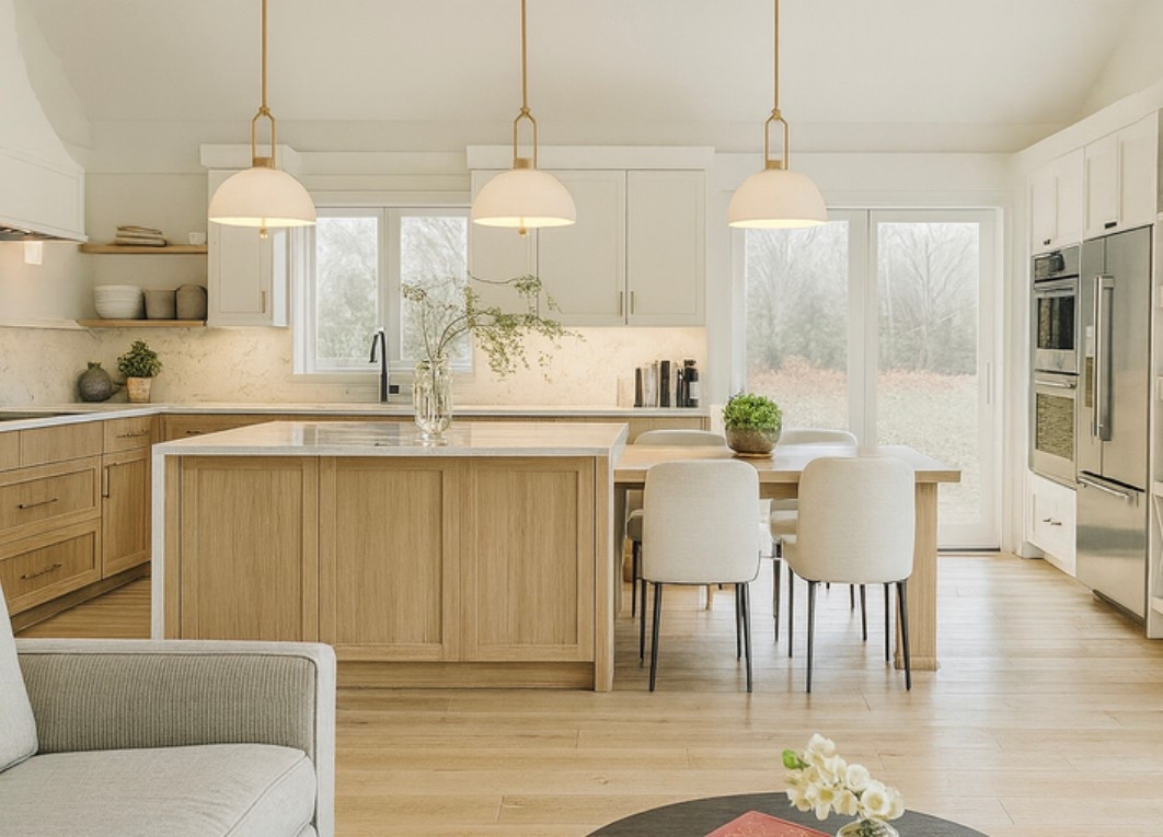 Bright and Airy kitchen with beautiful transitional
Fixtures . Pendant lights and comfortable dining chairs // Kitchen Design by JC Designs

#LTKcanada #LTKhome #LTKsale