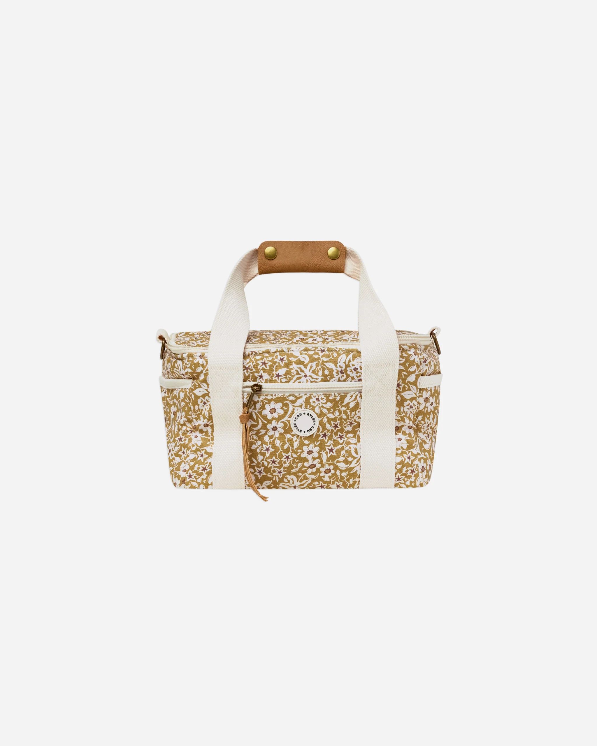 cooler bag || golden ditsy | Rylee + Cru