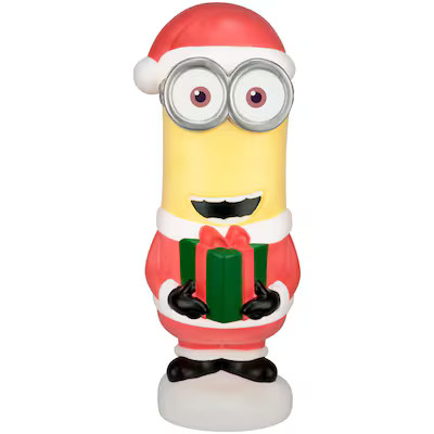 Universal 2-ft LED Minion Kevin with Gift Box Blow Mold Lowes.com | Lowe's