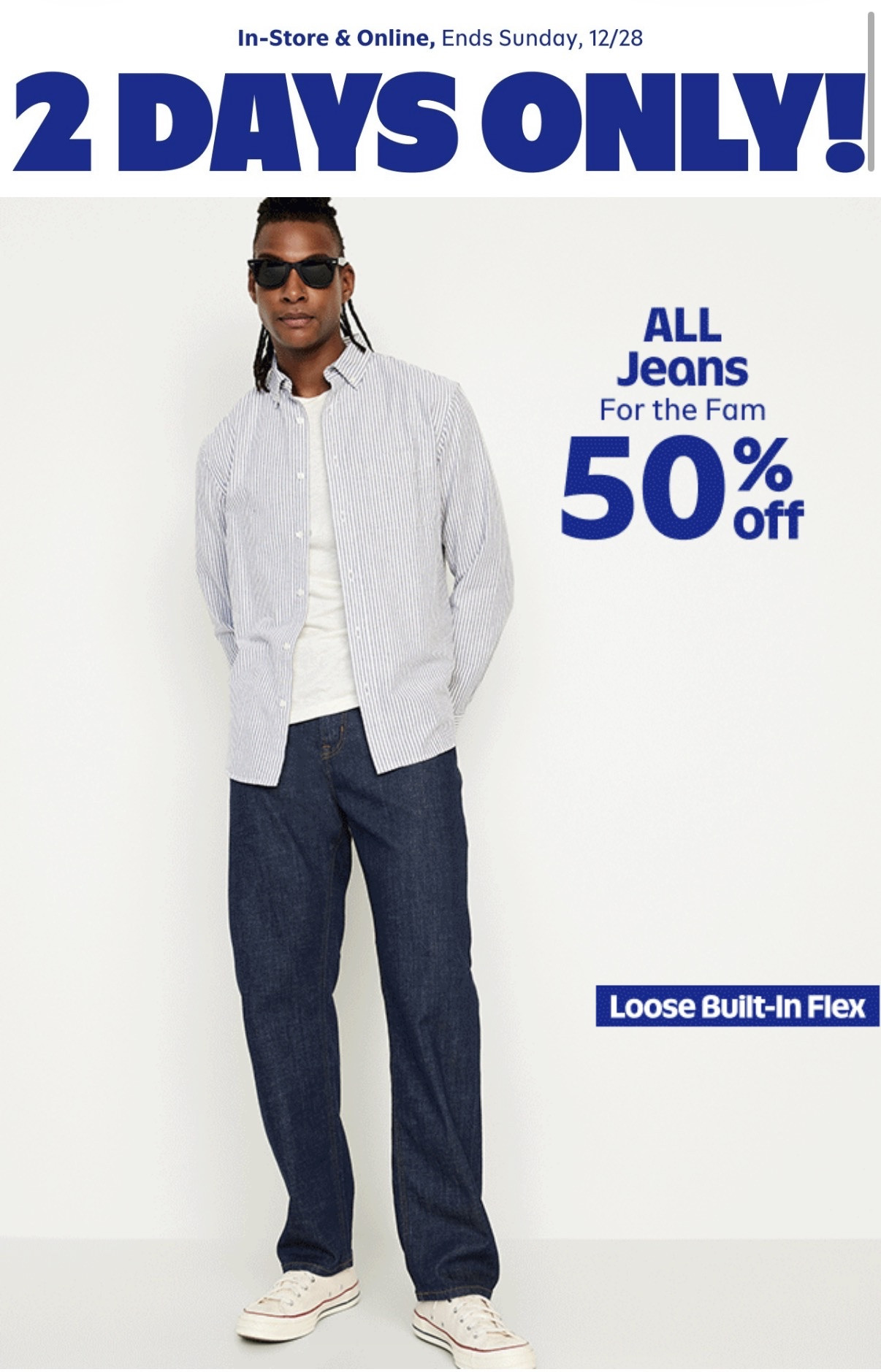 Old Navy is running a jeans sale and this is the perfect time to refresh your denim lineup 👖🔥
Classic fits, comfy stretch, and styles for everyday wear that actually last.
I linked all my favorite Old Navy jeans on LTK so you can grab the best pairs while they’re discounted!

#oldnavy #oldnavyjeans #jeanssale #denimstyle #wardrobebasics #LTKfashion #LTKfinds #LTKsale #shoppingfavorites #onlineshopping #everydaystyle #ShoppingWithPriiincesss #Atlantamom #AtlantaCreator #Atlantacontentcreators


#LTKSaleAlert #LTKHoliday #LTKGiftGuide