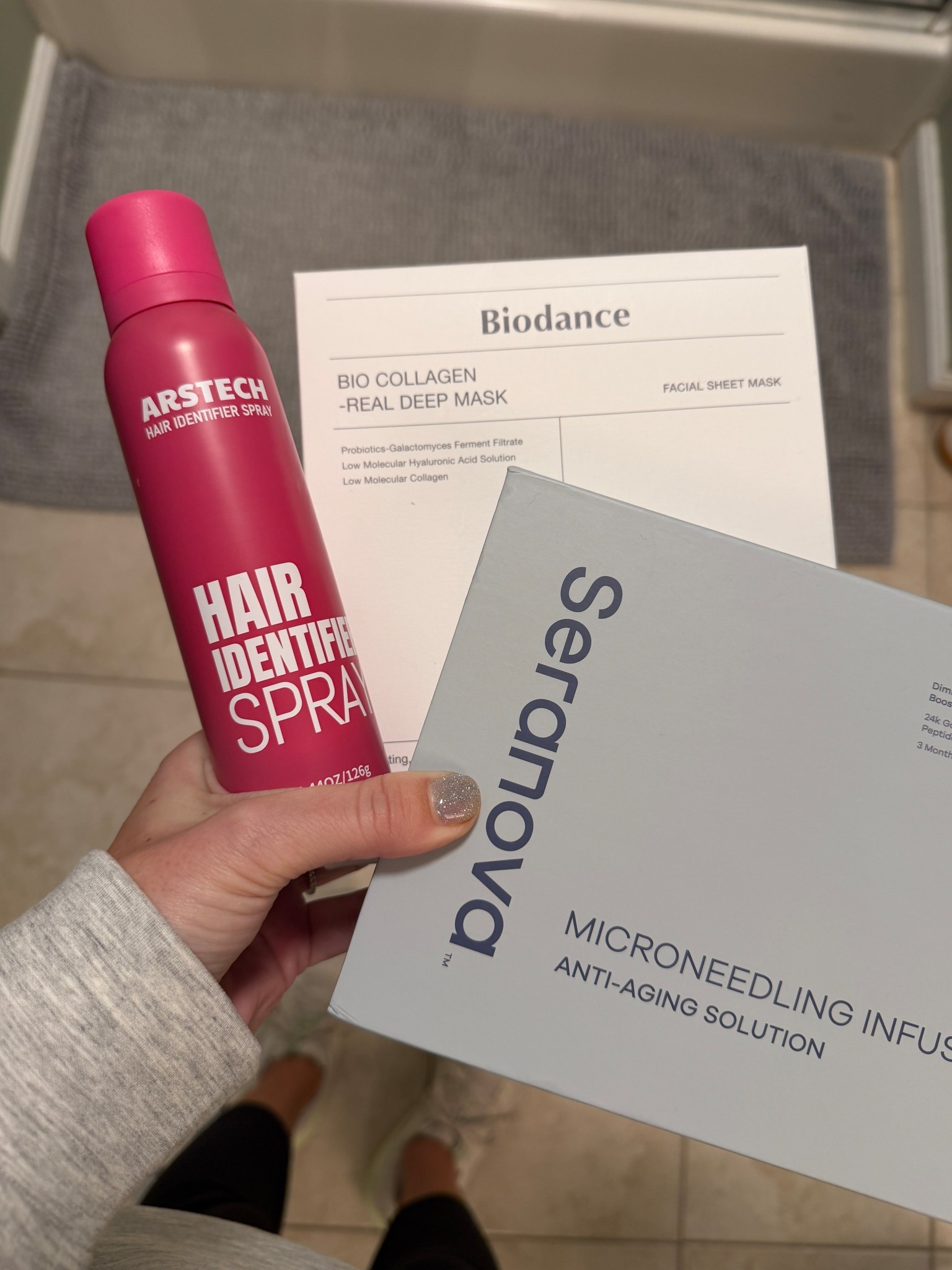 Dermaplane spray and razors
Collagen face masks
At home micro needling kit

#LTKOver40 #LTKselfcare