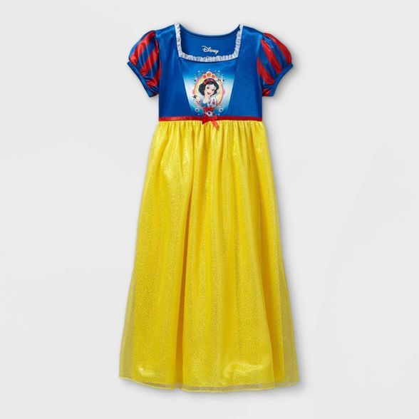 Girls' Disney Princess Snow White Nightgown - Blue | Target