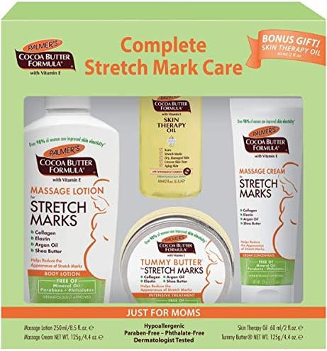 Palmer's Cocoa Butter Formula Complete Stretch Mark and Pregnancy Skin Care Kit | Amazon (US)