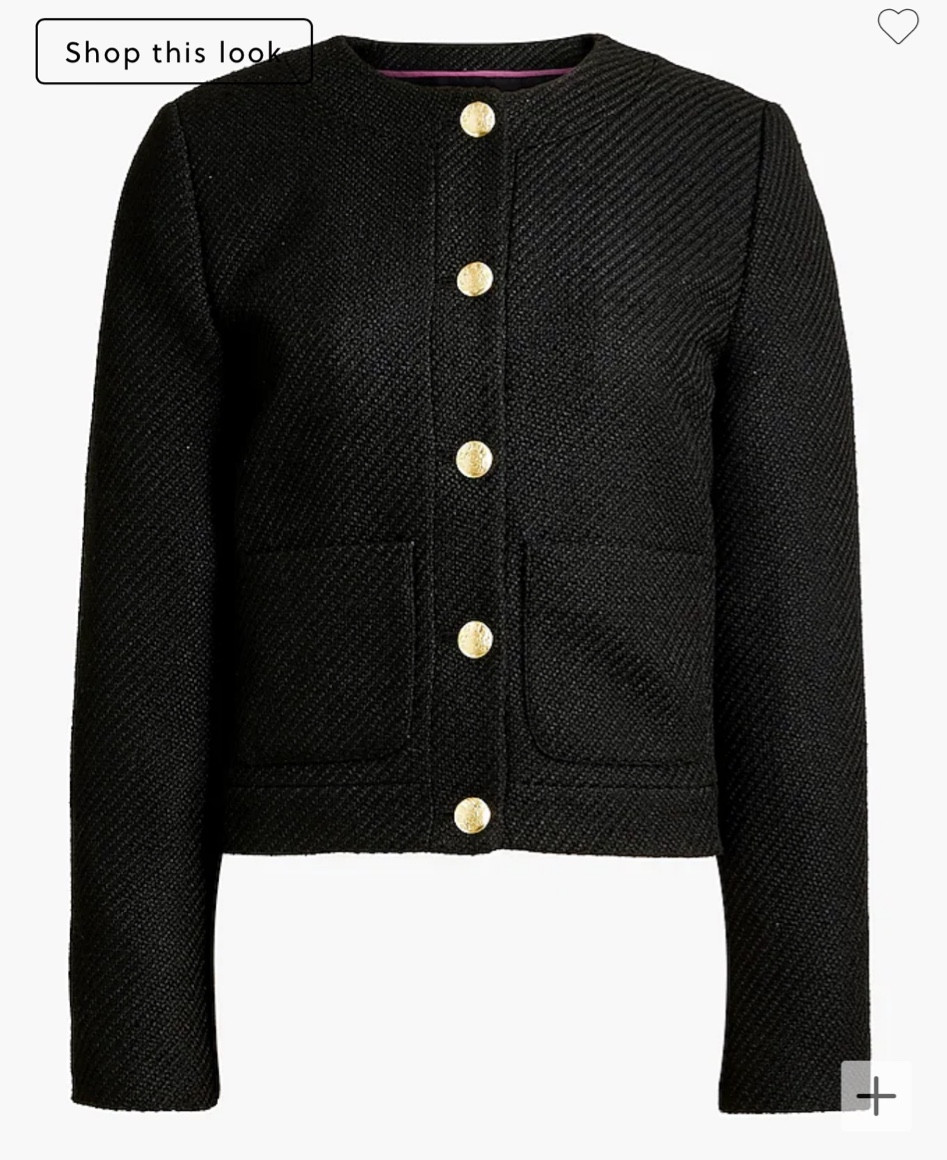 Cutest Jcrew tweed jacket 50% off! Only $110  

#LTKworkwear #LTKstyletip #LTKsalealert