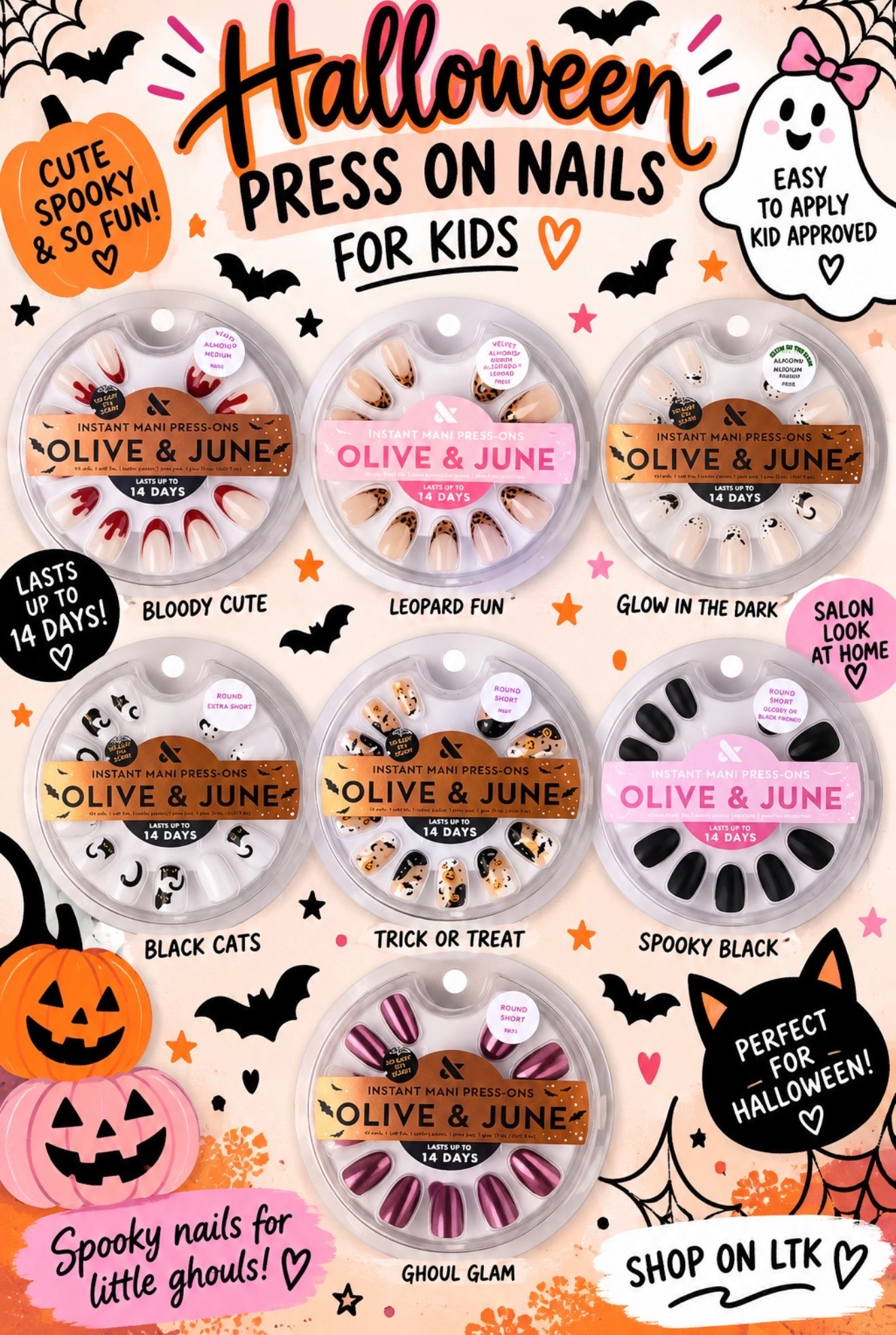 Halloween press on nails

#LTKBeauty