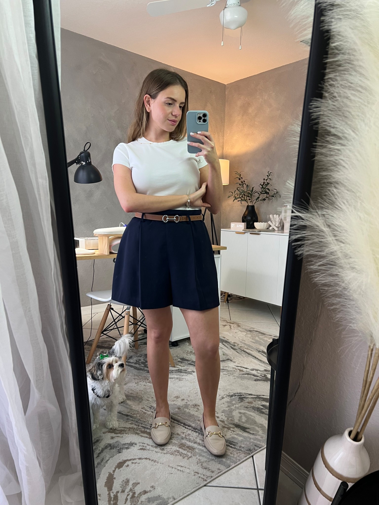 Casual and chic outfit for the day time. Would look super cute with a button up and a kitten heel for date night 

#LTKSeasonal #LTKStyleTip #LTKFindsUnder100