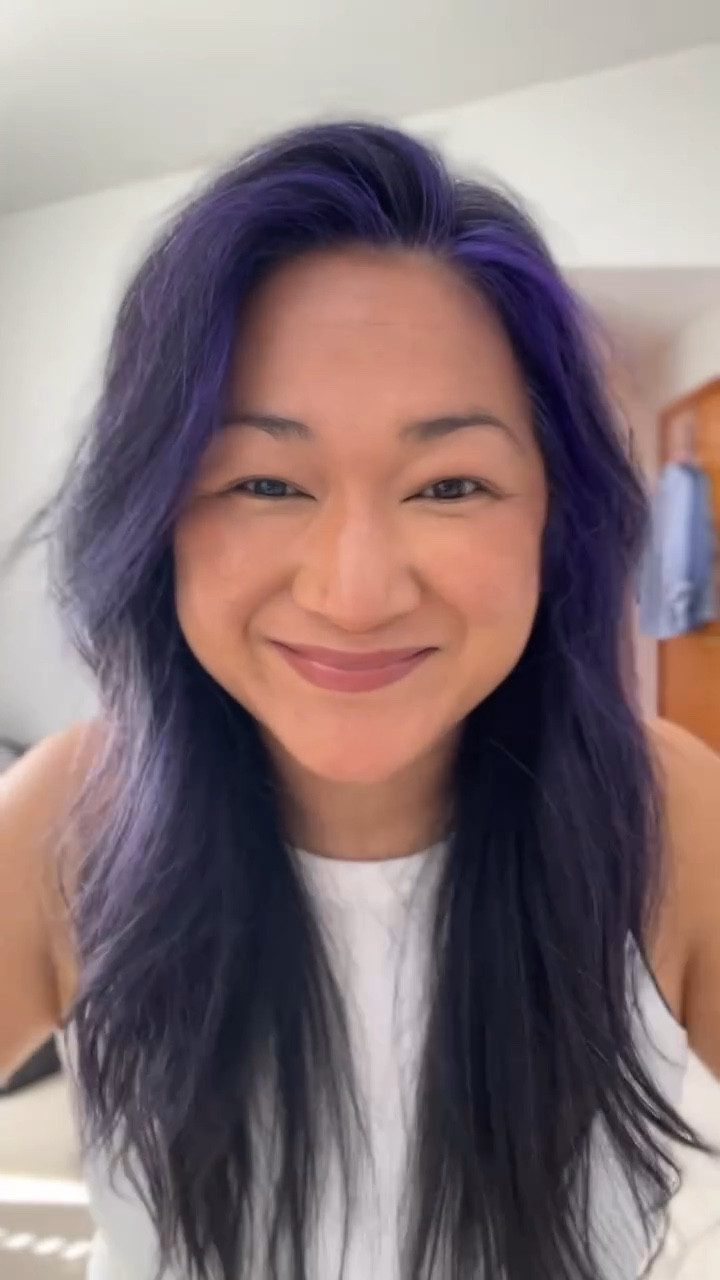 What did you do to your gorgeous silver strands? 

No stress—it’s just temporary. This easy, semi-permanent color is gentle, no bleach or damage. Jojoba and coconut oil keep hair moisturized, soft, shiny, and smooth, and it fades in 2–3 weeks (about 10 washes). 

@overtonecolor Royal Plum

Not bad for a first timer, what color should I do next! So fun 🤩🤗💜



#LTKFestival #LTKSeasonal #LTKBeauty