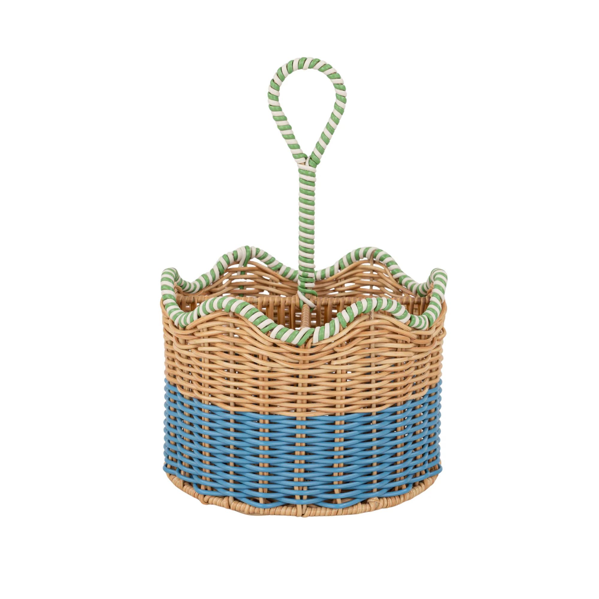 Beautiful Two-Tone Rattan Caddy by Drew Barrymore | Walmart (US)