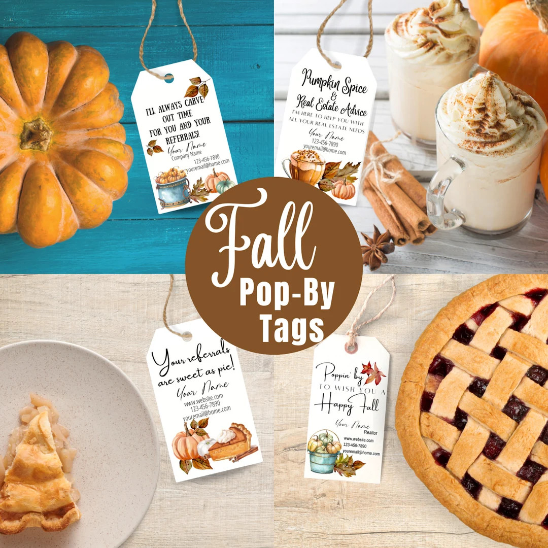 Real Estate Fall Pop by Tag Real Estate Marketing Real - Etsy | Etsy (US)