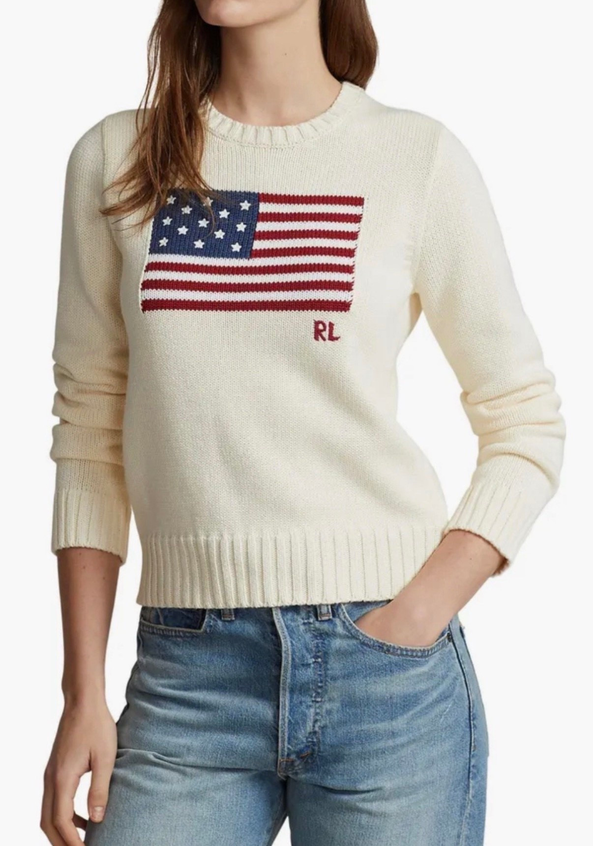 Ralph Lauren flag sweater
Sweater 
preppy 

#LTKHoliday #LTKGiftGuide