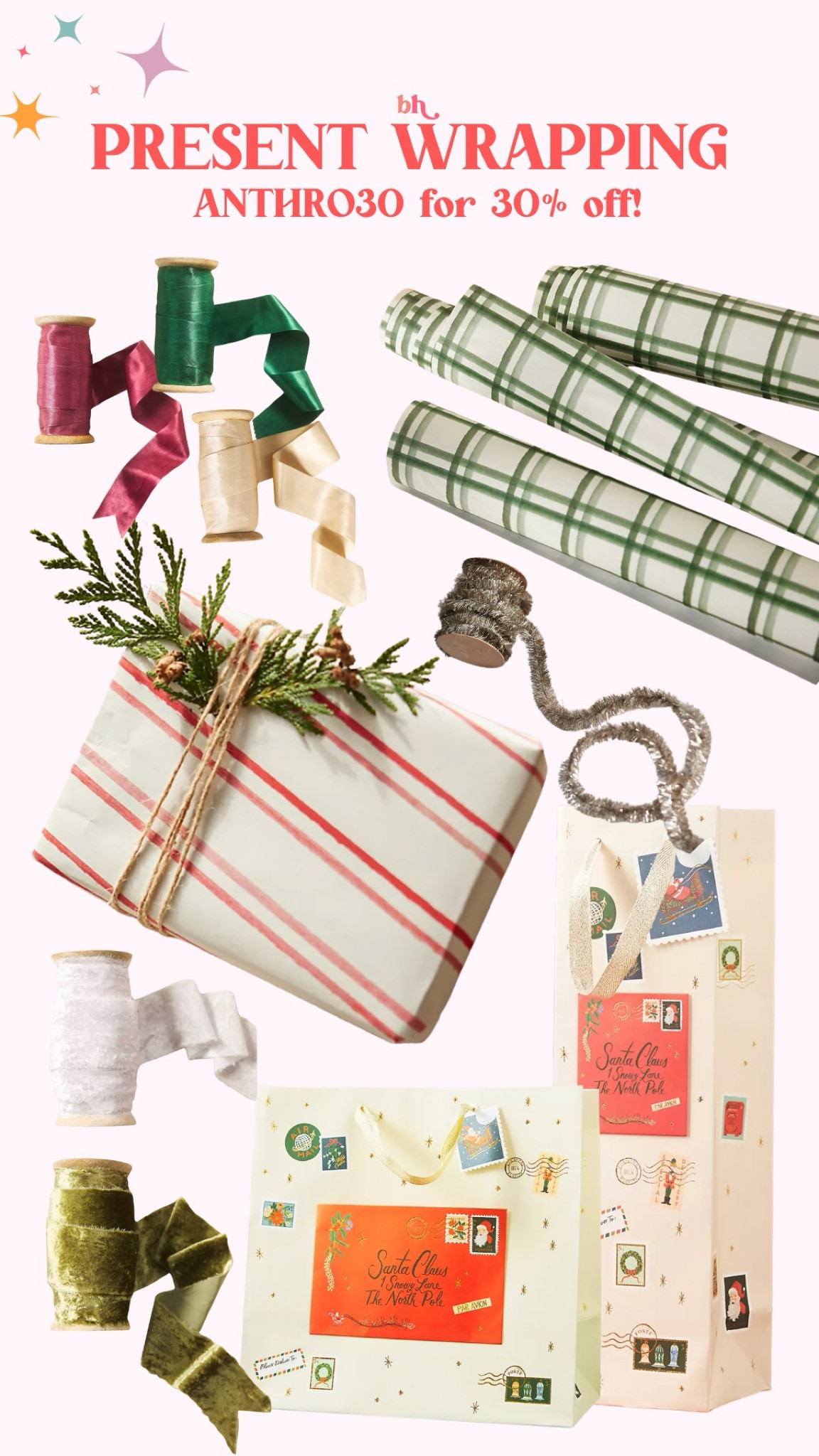 Present wrapping favs from Anthropologie! 


Use code: ANTHRO30 for 30% off sitewide!

Gift guides, gifts for girls, gifts for guys, gifts for kids, gifts under, easy gifts, unique gifts, gift ideas, Christmas gifts

#LTKSaleAlert #LTKFindsUnder50 #LTKGiftGuide