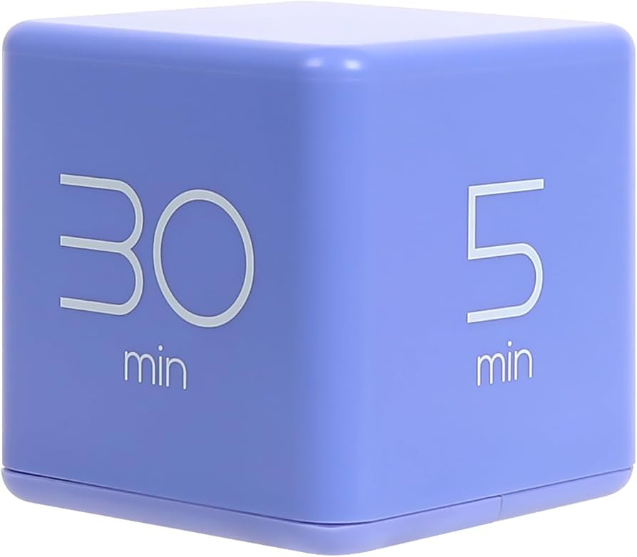 mooas Cube Timer, Time Management, Kitchen Timer, Kids Timer, Workout Timer, Timer for Studying, ... | Amazon (US)