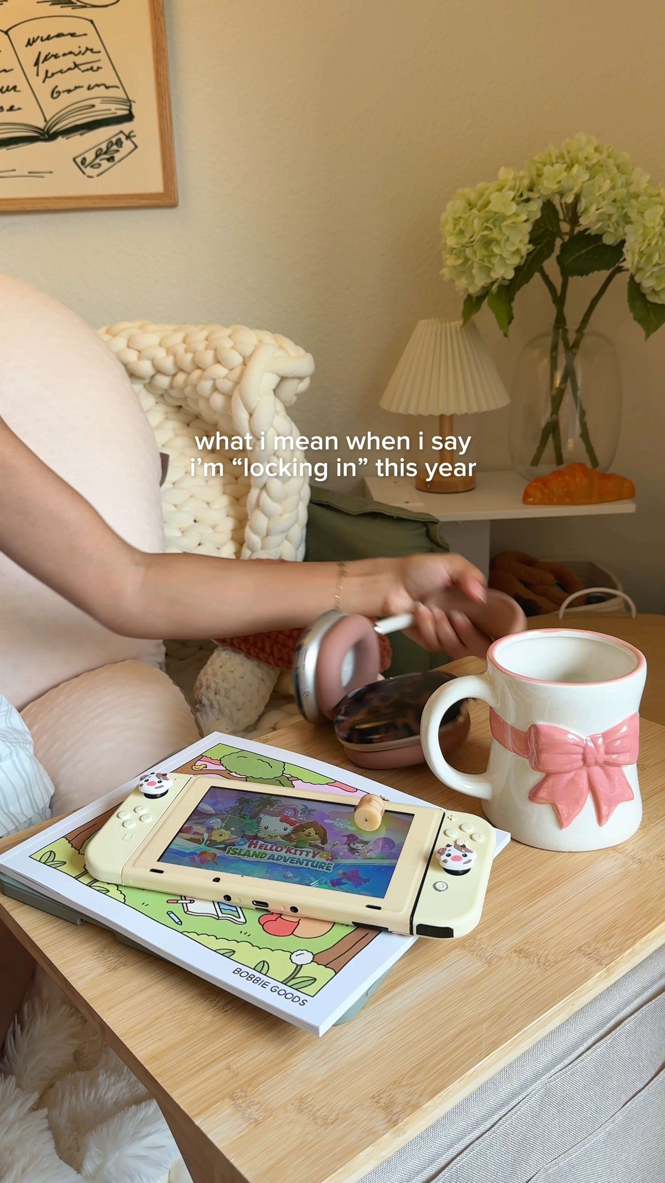 the only locking in that will be happening this year lol 📖🕯️🤎 

 #LTKGiftGuide #LTKSeasonal #LTKHome