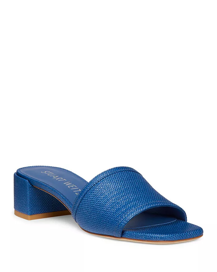 Stuart Weitzman Women's Cayman 35 Block Slide Sandals   Shoes - Bloomingdale's | Bloomingdale's (US)