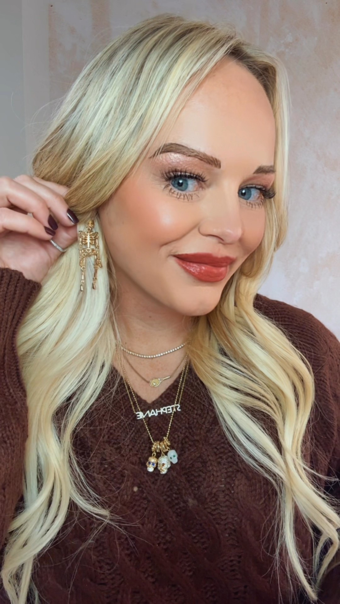 Baublebar Halloween earrings & necklace, Skelton earrings, name necklace, gold necklaces, tennis necklace 

#LTKHalloween #LTKFindsUnder50 #LTKSaleAlert