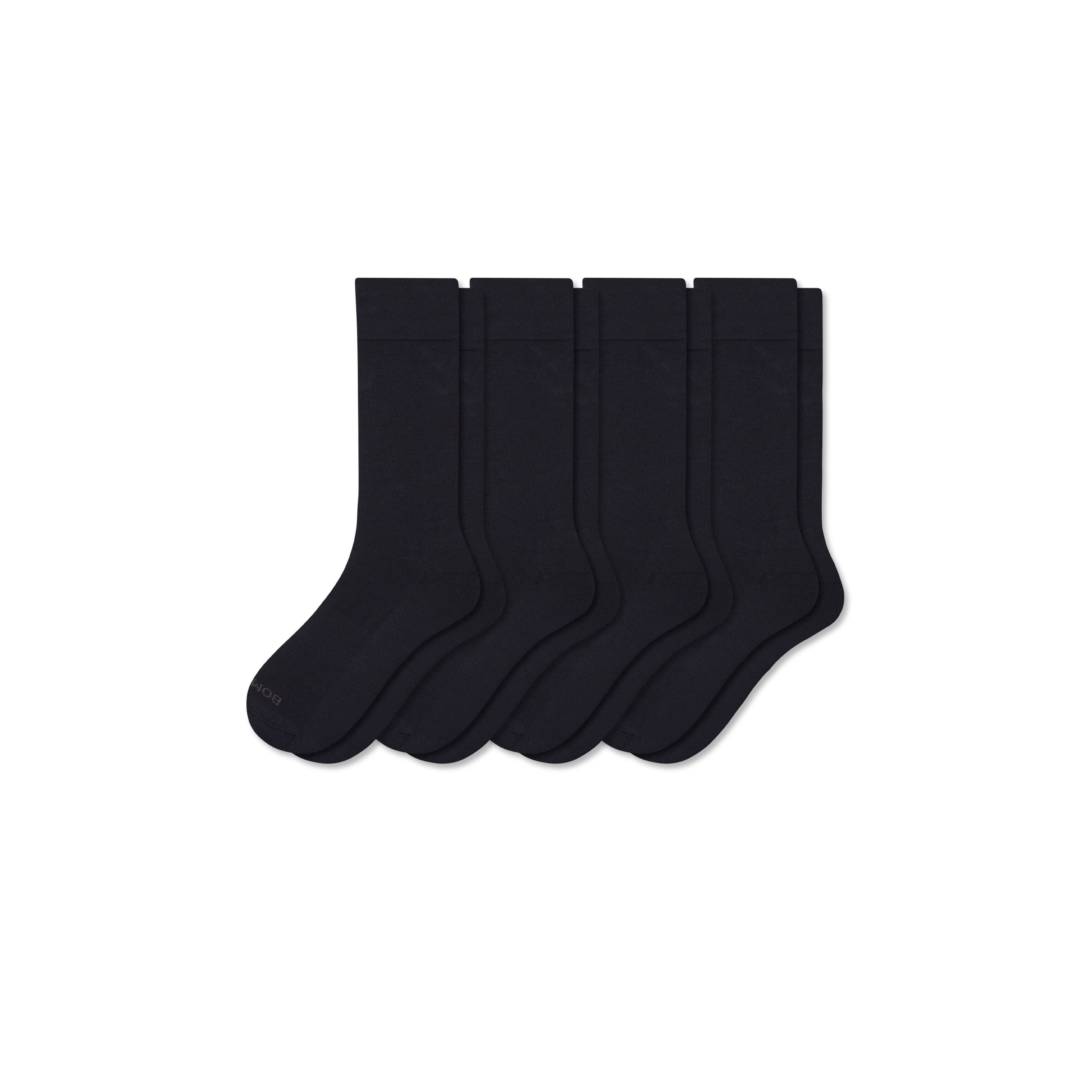 Men's Dress Calf Sock 4-Pack - Nightfall Navy - Extra Large - Cotton Blend - Bombas | Bombas