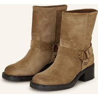 Mrs & Hugs Biker Boots beige | Breuninger (DACH)