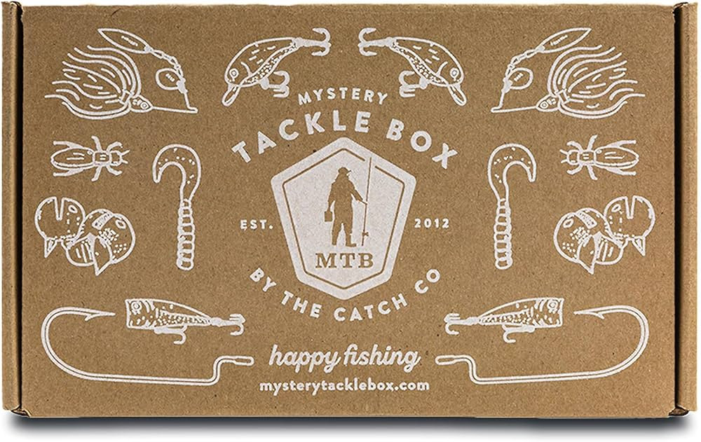 Catch Co Mystery Tackle Box Freshwater Largemouth and Smallmouth Bass Lures Fishing Kit | Amazon (US)