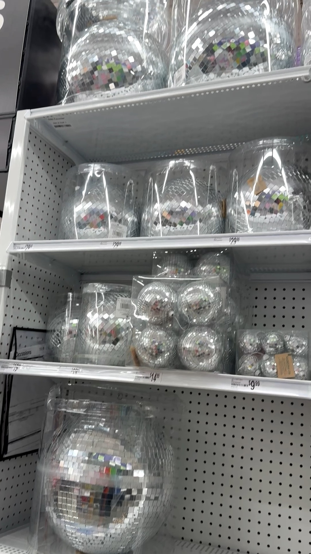 Get NYE ready with disco balls of every size! 🪩 Hang them over your dance floor, string them together to create a disco ball garland, or group them in a bowl or oversized glass vase as festive decor. 

#discoball #discoballgarland #mirrorball #mosaic #mirrortileball #discoballornaments #discoballdecor #NYE #newyearseve #NYEparty #hangingdiscoball

#LTKFindsUnder100 #LTKHome #LTKHoliday