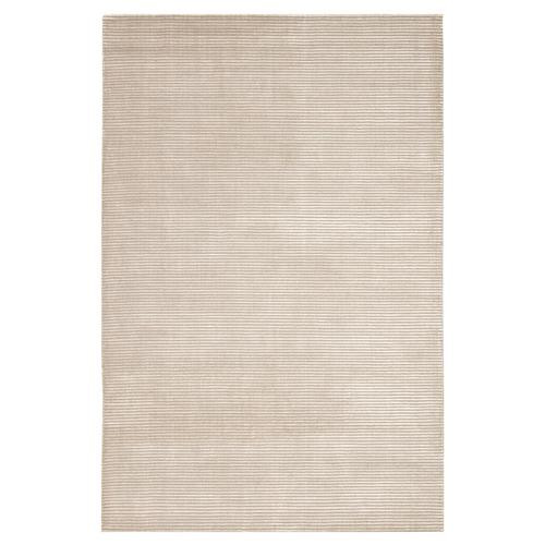 Jaipur Living Basis Modern Classic Light Grey Wool Solid Rug - 5'x8' | Kathy Kuo Home