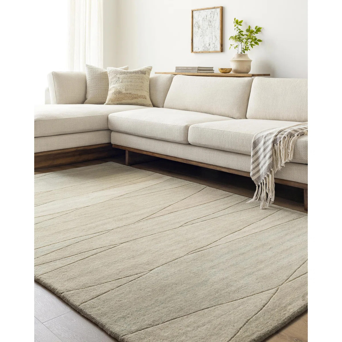 Bansri Hand Tufted Wool Indoor Rug | Wayfair North America