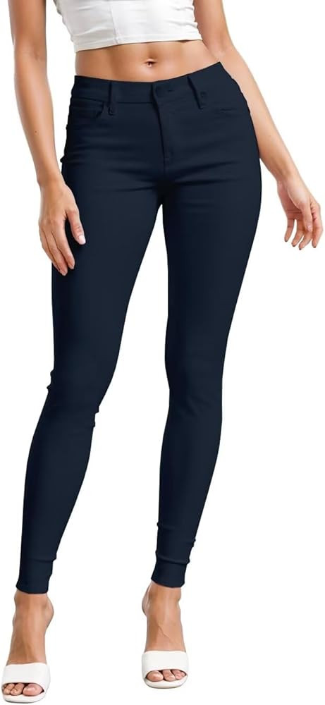 Hybrid & Company Womens Hyper Ultra Stretch Comfy Skinny Leg Work Casual Pants | Amazon (US)