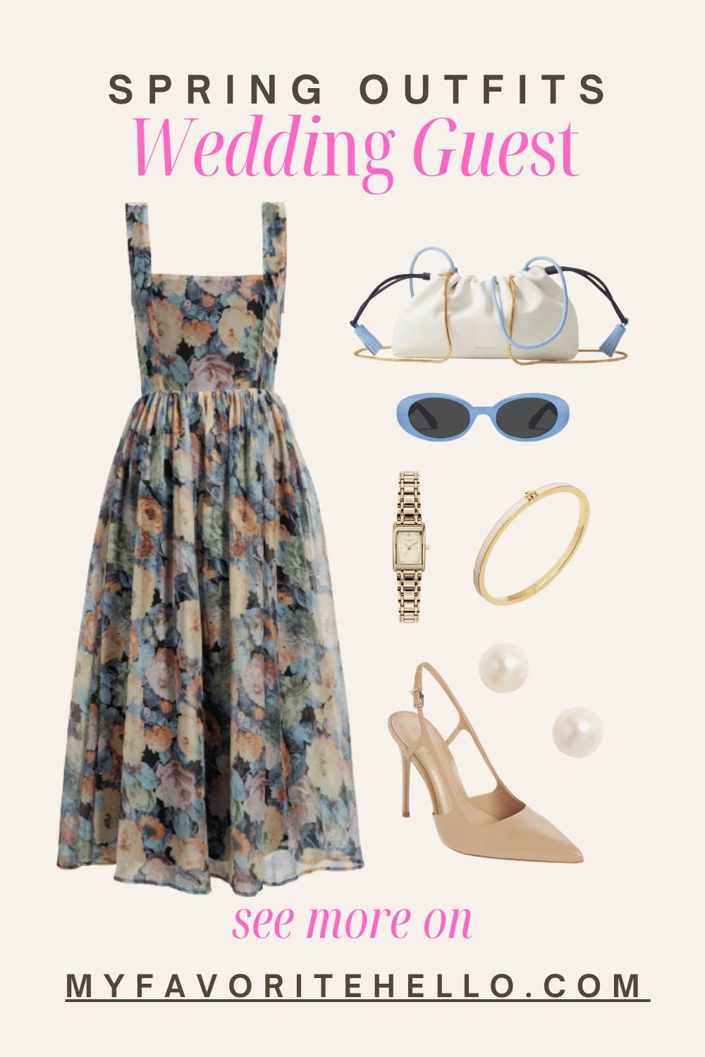 Spring wedding guest outfit 2026, spring floral dress for wedding guest outfit 

#LTKPetite #LTKSaleAlert #LTKMidsize